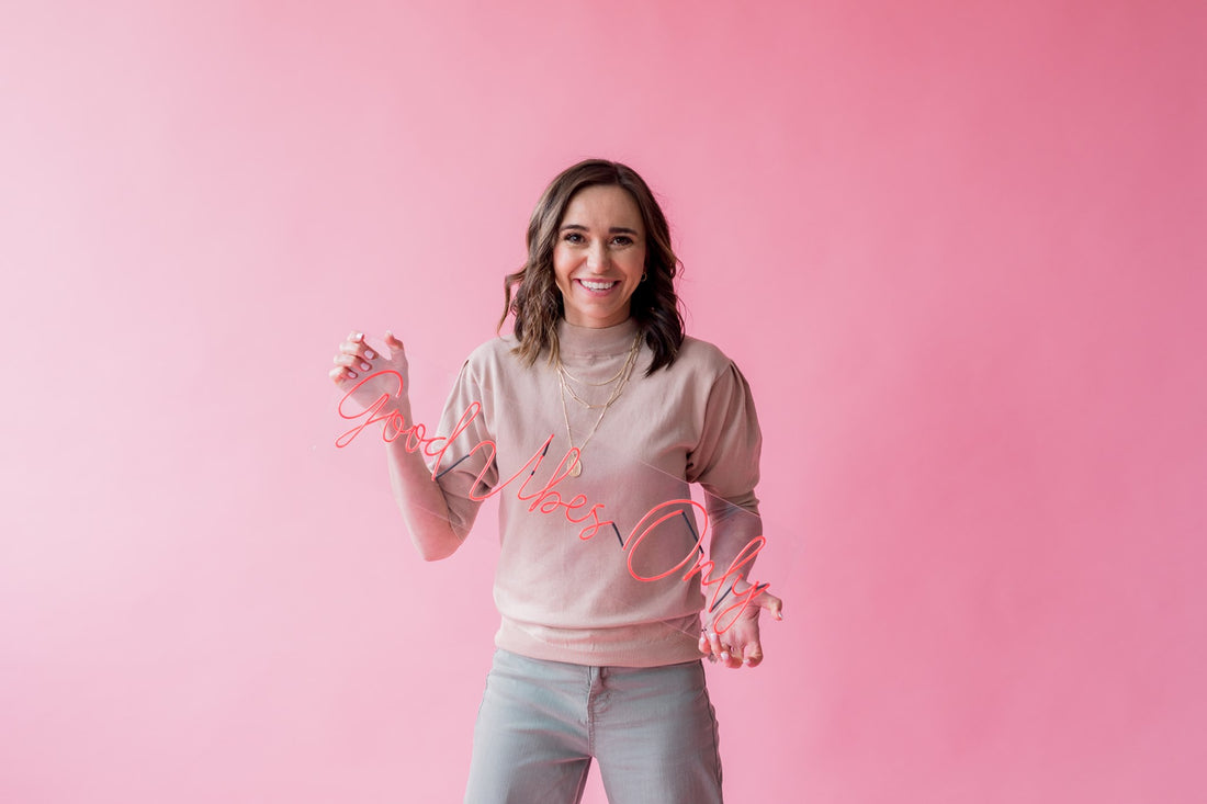 Brightbox women empowerment with pink background