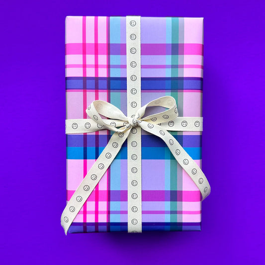 Pretty In Plaid Gift Wrap