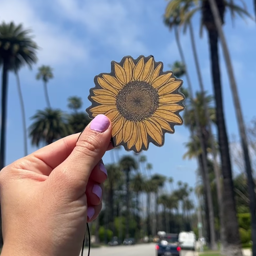 Sunflower Car Freshener