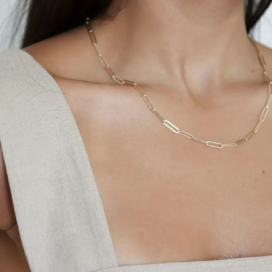 Paperclip Chain Necklace