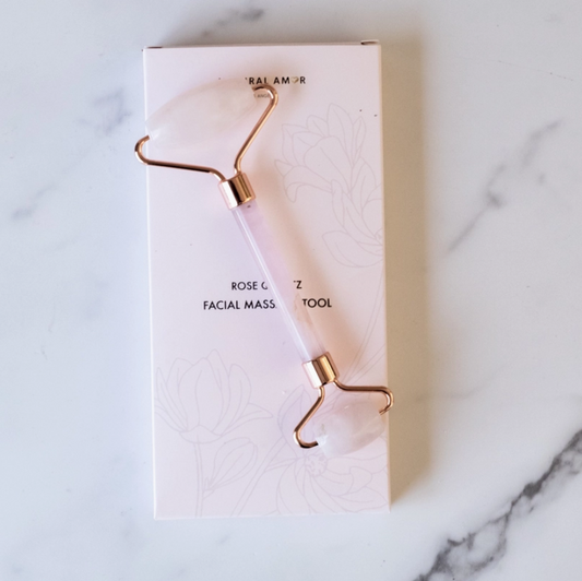 Rose Quartz Facial Roller