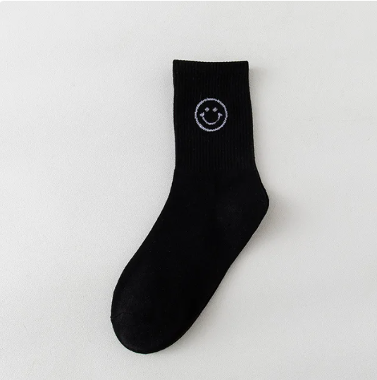 Black Smile Socks