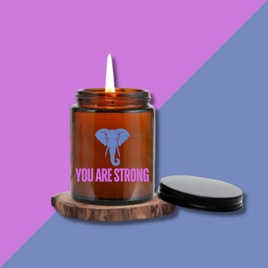 You Are Strong Candle