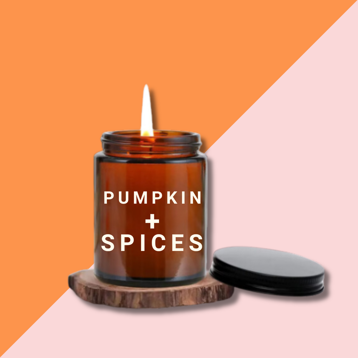 Pumpkin + Spices Candle