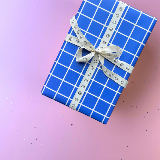 Grid Lock Gift Wrap