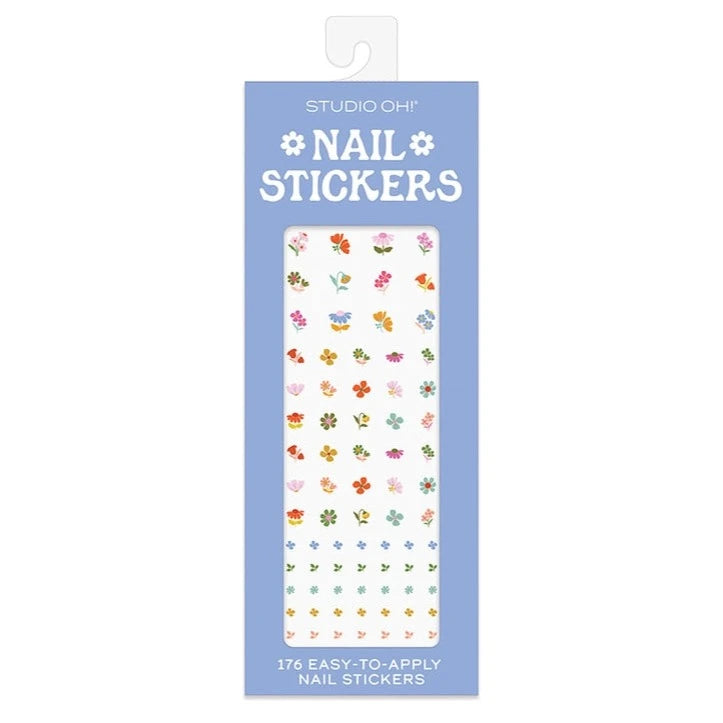 Flower Nail Stickers