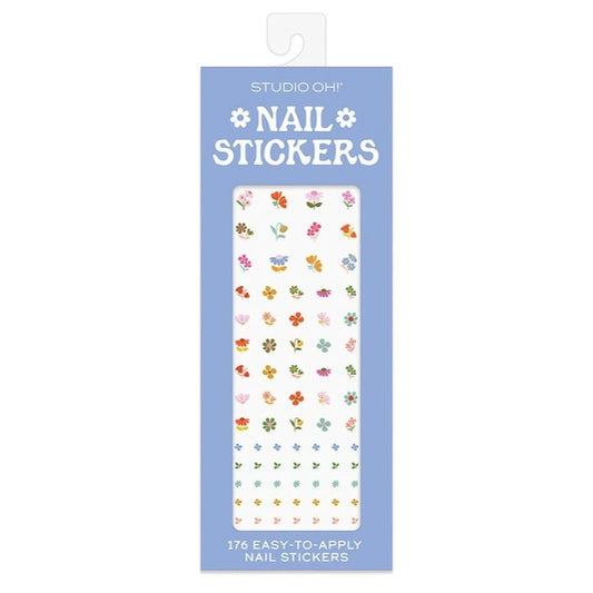 Flower Nail Stickers