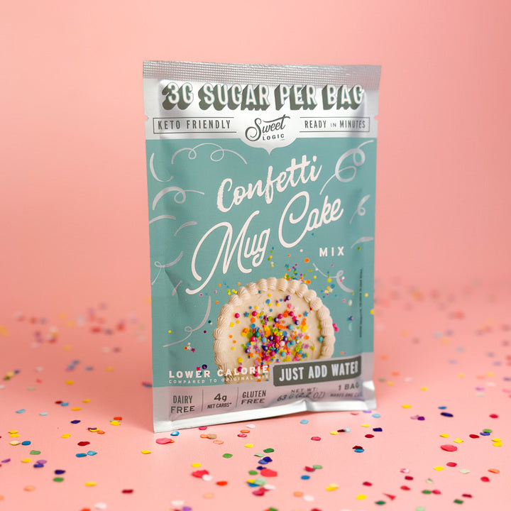 Confetti Mug Cake