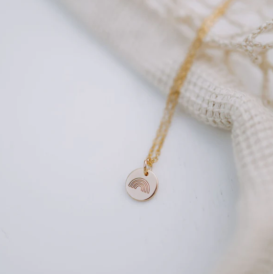 Dainty Rainbow Necklace