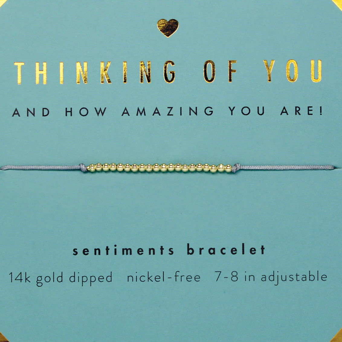 'Thinking Of You' Bracelet